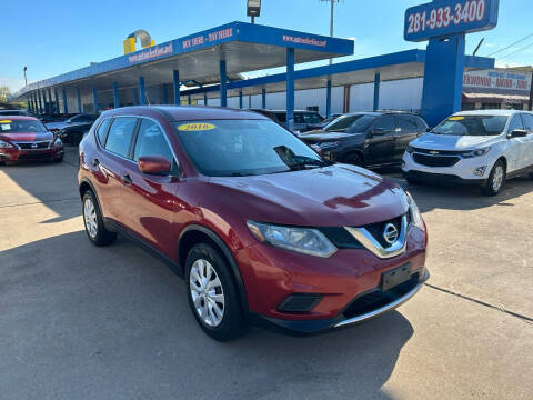 2016 Nissan Rogue for sale at Auto Selection of Houston in Houston TX