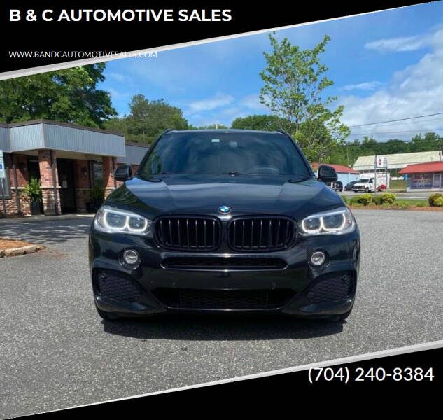 2014 BMW X5 for sale at B & C AUTOMOTIVE SALES in Lincolnton NC