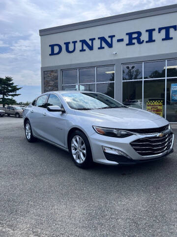 2020 Chevrolet Malibu for sale at Dunn-Rite Auto Group in Kilmarnock VA