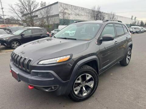 2014 Jeep Cherokee for sale at Giordano Auto Sales in Hasbrouck Heights NJ