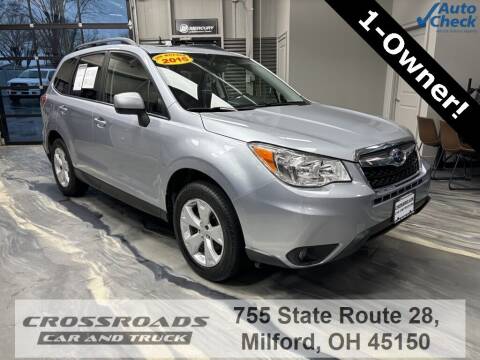 2016 Subaru Forester for sale at Crossroads Car & Truck in Milford OH