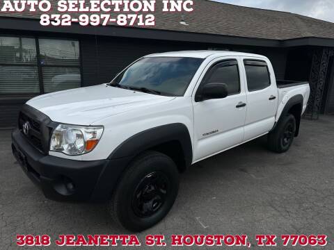 2011 Toyota Tacoma for sale at Auto Selection Inc. in Houston TX
