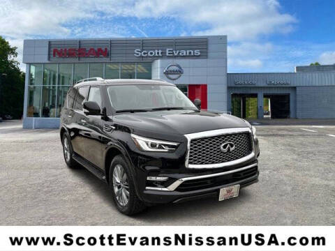 2021 Infiniti QX80 for sale at Scott Evans Nissan in Carrollton GA