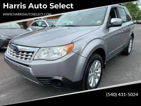 2011 Subaru Forester for sale at Harris Auto Select in Winchester VA