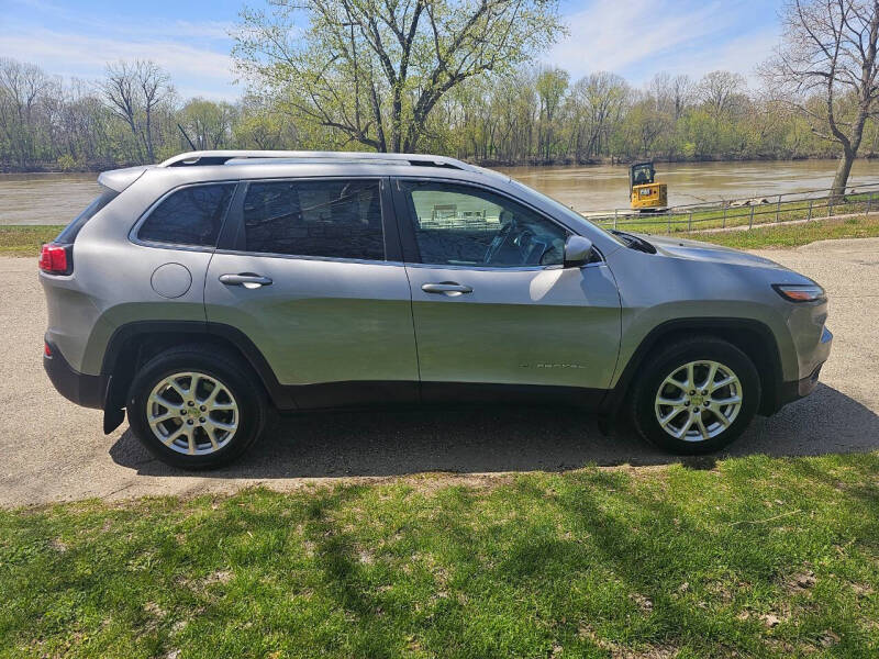 Used 2014 Jeep Cherokee Latitude with VIN 1C4PJLCS3EW144558 for sale in Terre Haute, IN