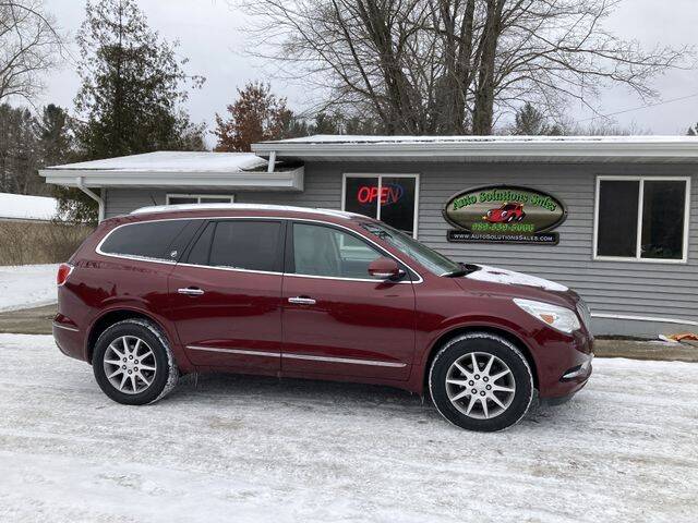 2017 Buick Enclave for sale at Auto Solutions Sales in Farwell MI