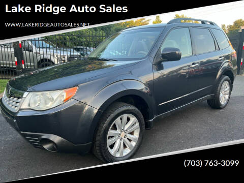 2011 Subaru Forester for sale at Lake Ridge Auto Sales in Woodbridge VA