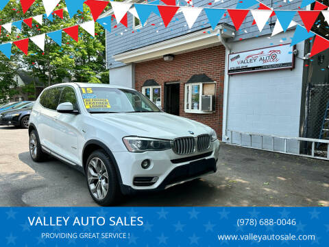 2015 BMW X3 for sale at VALLEY AUTO SALE in Methuen MA