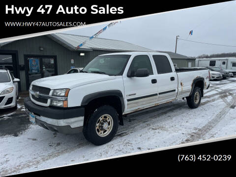 2003 Chevrolet Silverado 2500HD for sale at Hwy 47 Auto Sales in Saint Francis MN