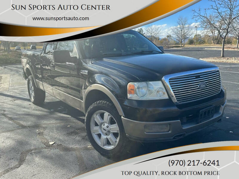 2004 Ford F-150 for sale at Sun Sports Auto Center in Loveland CO