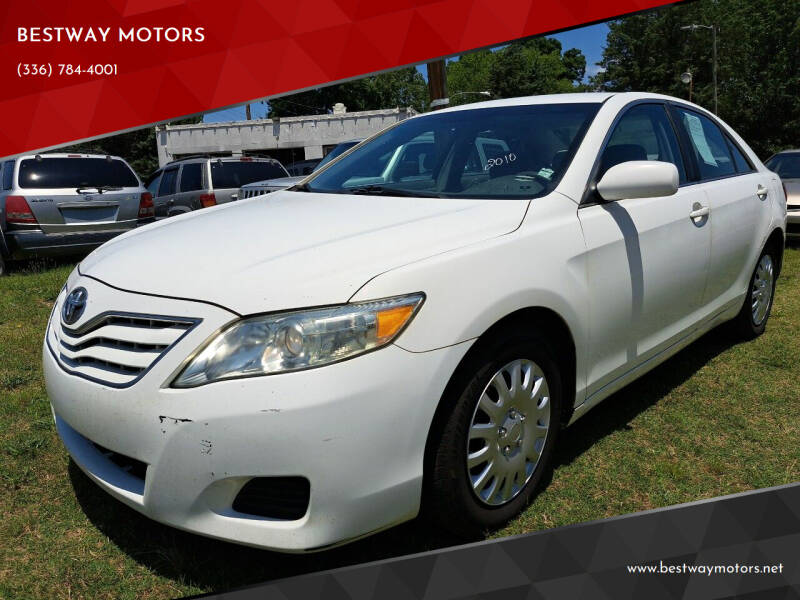 2010 Toyota Camry for sale at BESTWAY MOTORS in Winston Salem NC