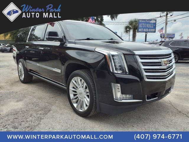 2018 Cadillac Escalade ESV for sale at Winter Park Auto Mall in Orlando, FL