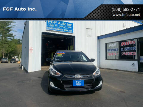 2014 Hyundai Accent for sale at F&F Auto Inc. in West Bridgewater MA