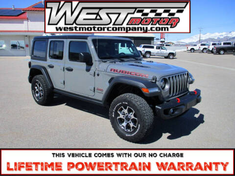 2020 Jeep Wrangler Unlimited for sale at West Motor Company in Preston ID