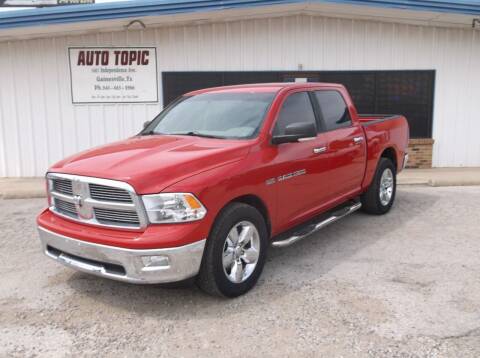 2012 RAM 1500 for sale at AUTO TOPIC in Gainesville TX