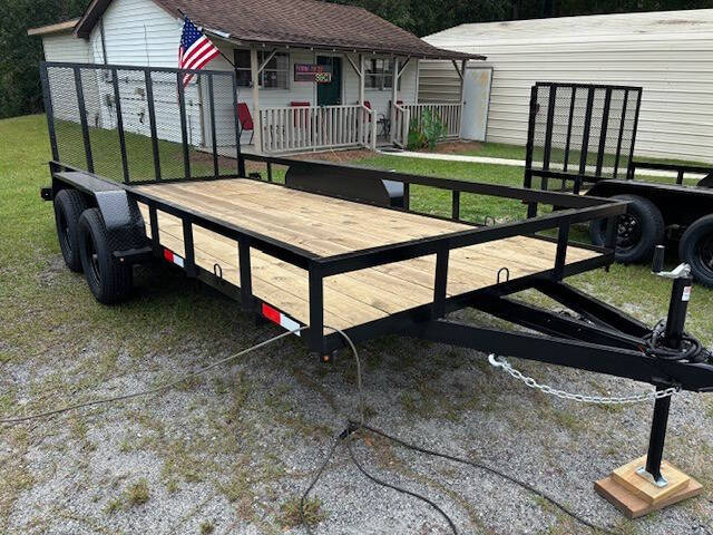 2025 J&E 7x16TA Utility Trailer for sale at Cross Resurrection Golf Carts and Trailers in Rincon, GA