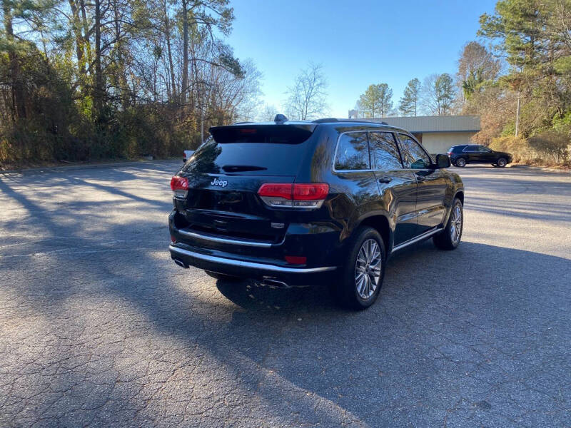 2017 Jeep Grand Cherokee Summit