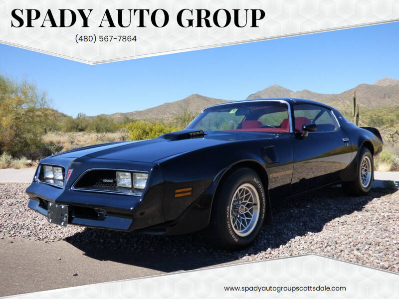 1978 Pontiac Trans Am for sale at Spady Auto Group in Scottsdale AZ
