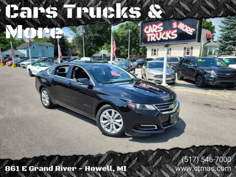 2019 Chevrolet Impala for sale at Cars Trucks & More in Howell MI