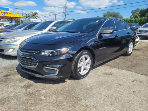 2017 Chevrolet Malibu for sale at Marin Auto Club Inc in Miami FL