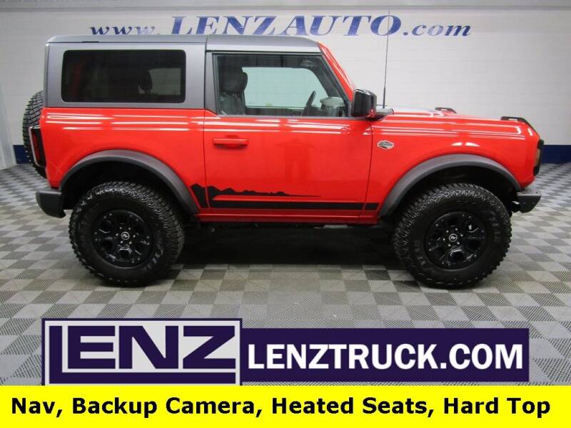 2021 Ford Bronco for sale at LENZ TRUCK CENTER in Fond Du Lac WI