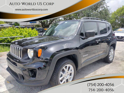 2020 Jeep Renegade for sale at Auto World US Corp in Plantation FL