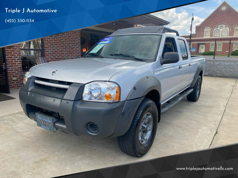 2002 Nissan Frontier for sale at Triple J Automotive in Erwin TN