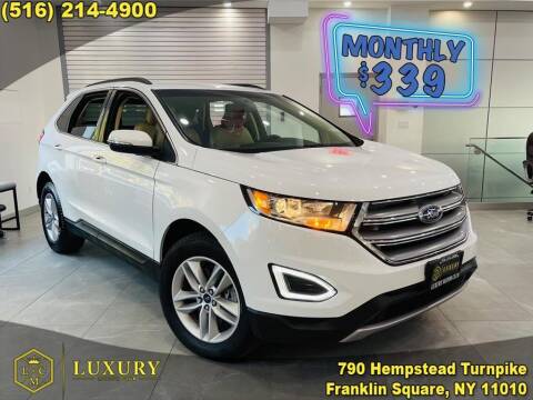 2018 Ford Edge for sale at LUXURY MOTOR CLUB in Franklin Square NY