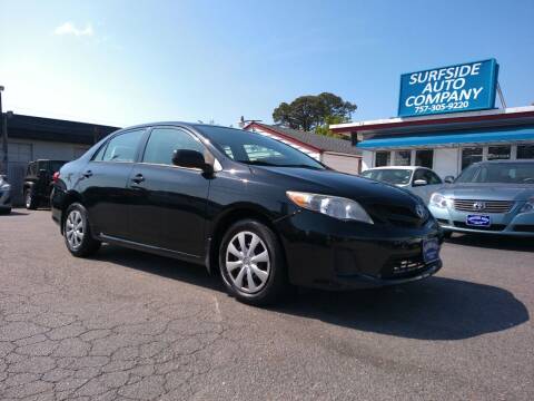 2013 Toyota Corolla for sale at Surfside Auto Company in Norfolk VA