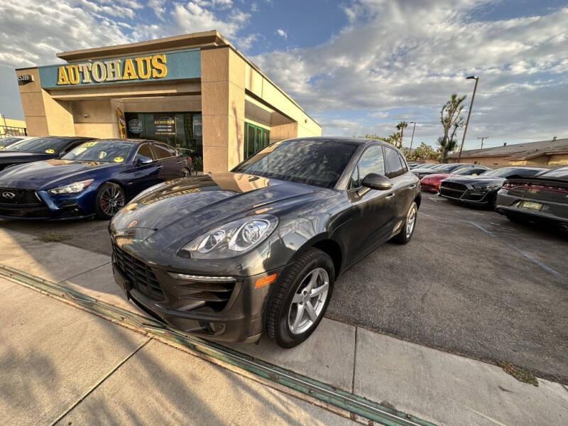 2017 Porsche Macan for sale at AutoHaus in Loma Linda CA