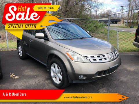2004 Nissan Murano for sale at A & R Used Cars in Clayton NJ
