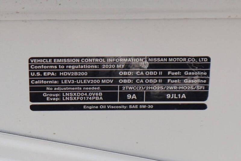 2020 Nissan NV 1500 SV