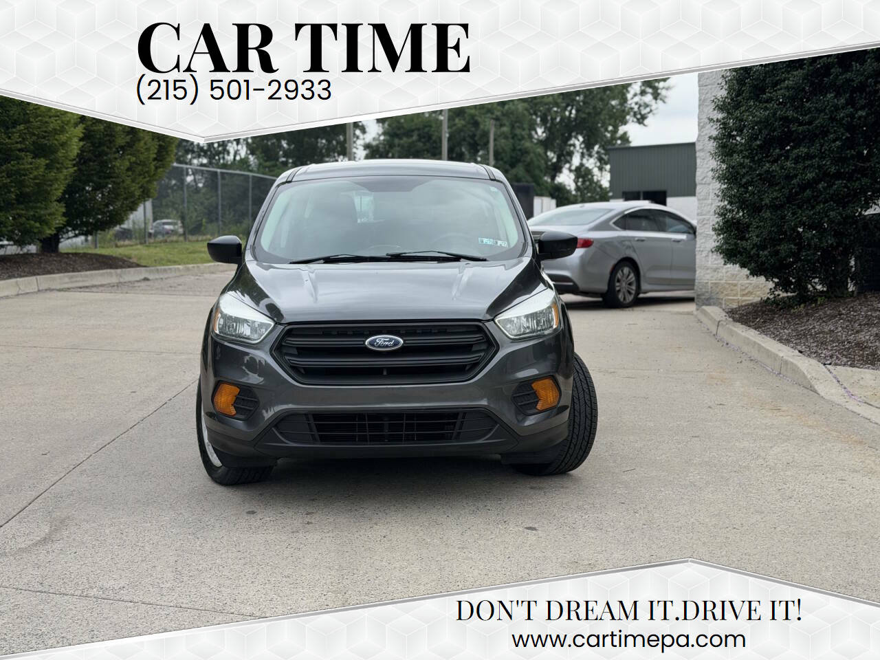 Brown (Beige) 2017 Ford Escape SUV / Crossover Front-Wheel Drive 6-Speed Automatic