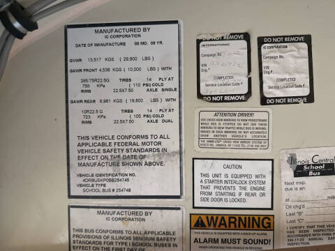 2011 IC Bus CE Series