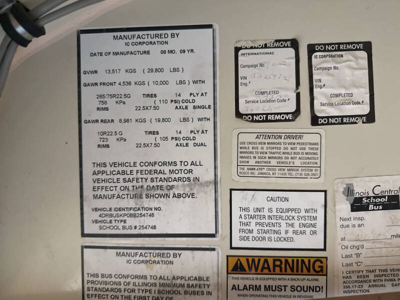 2011 IC Bus CE Series