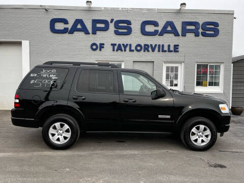 2008 Ford Explorer for sale at Caps Cars Of Taylorville in Taylorville IL