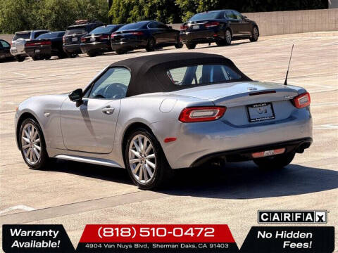 2018 FIAT 124 Spider Lusso