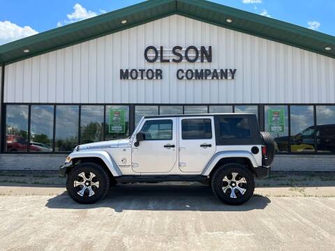 2008 Jeep Wrangler Unlimited for sale at Olson Motor Company in Morris MN