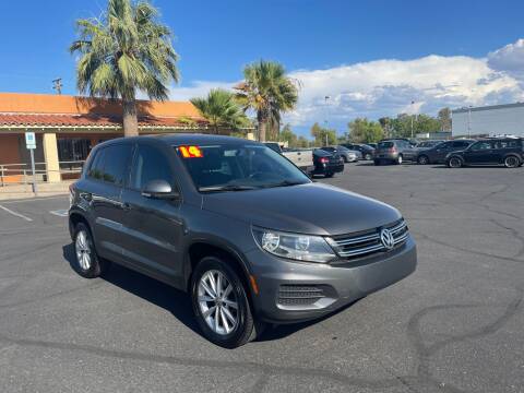 2014 Volkswagen Tiguan for sale at CAR WORLD in Tucson AZ