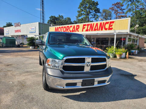 2018 RAM Ram Pickup 1500 for sale at MOTOR CAR FINANCE in Houston TX