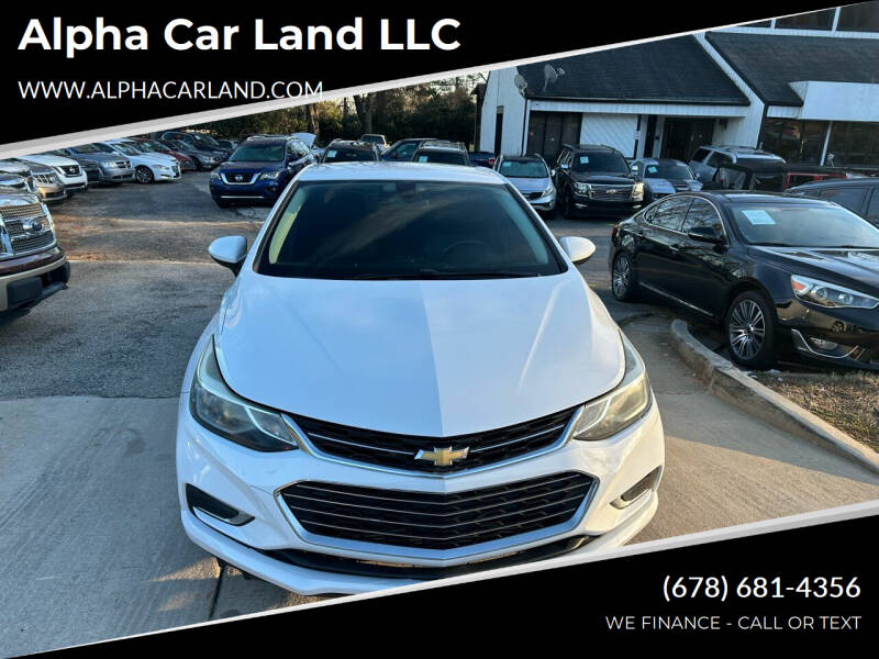 2016 Chevrolet Cruze for sale at Alpha Car Land LLC in Snellville GA