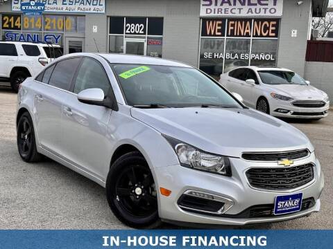 2016 Chevrolet Cruze Limited for sale at Stanley Automotive Finance Enterprise - STANLEY DIRECT AUTO in Mesquite TX