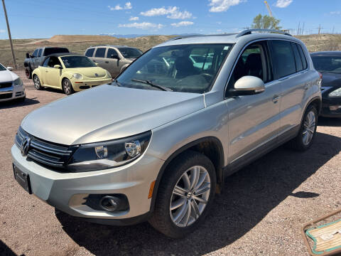 2013 Volkswagen Tiguan for sale at PYRAMID MOTORS - Pueblo Lot in Pueblo CO
