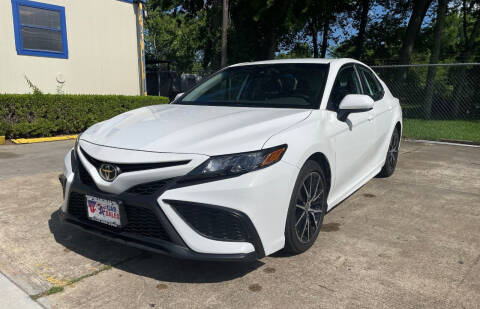 2021 Toyota Camry for sale at HOUSTON CAR SALES INC in Houston TX