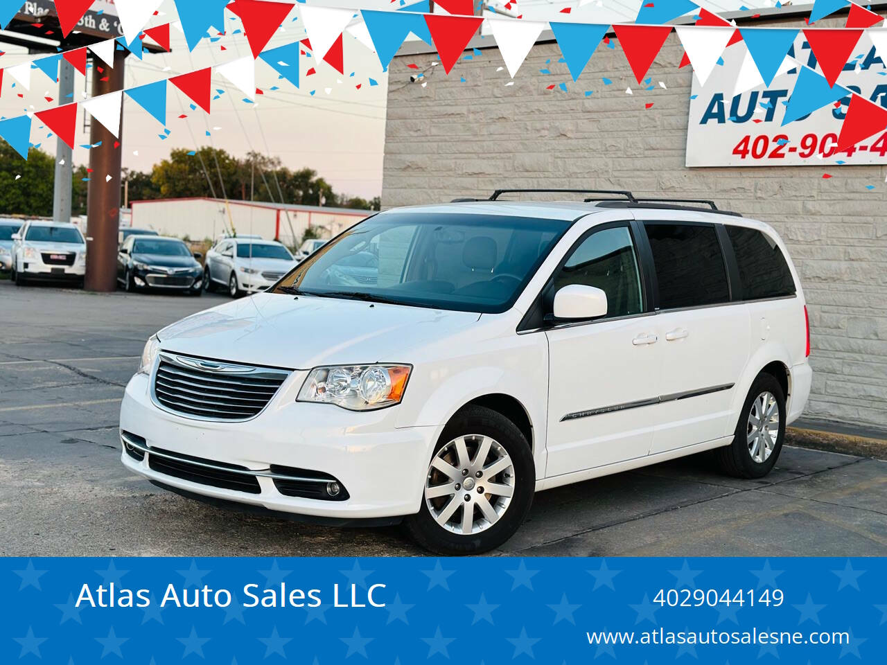 2016 Chrysler Town and Country for sale at Atlas Auto Sales LLC in Lincoln, NE