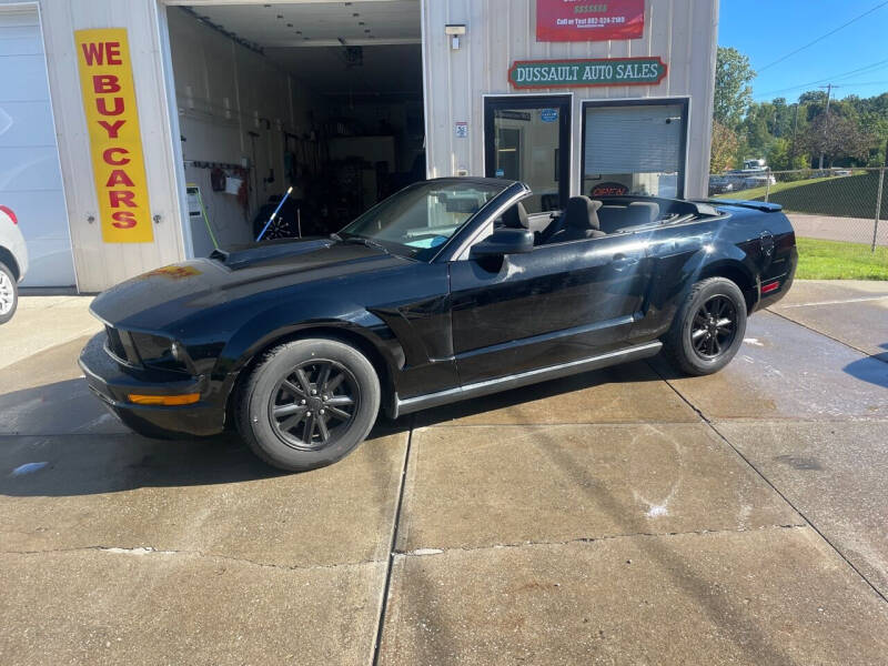 2008 Ford Mustang for sale at Dussault Auto Sales in Saint Albans VT