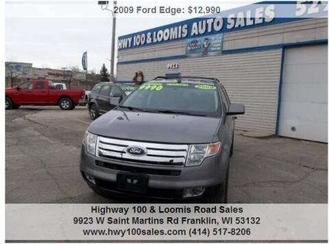 2009 Ford Edge for sale at Highway 100 & Loomis Road Sales in Franklin WI