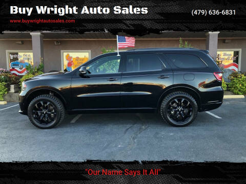 2019 Dodge Durango for sale at Buy Wright Auto Sales in Rogers AR