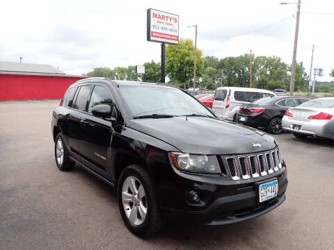 2014 Jeep Compass for sale at Marty's Auto Sales in Savage MN