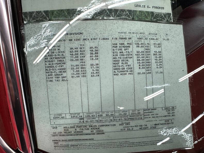 1976 Pontiac Trans Am